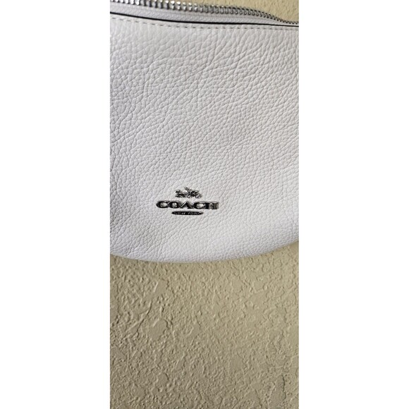 Coach Mini Payton Bag Shoulder Bag In Silver/Chalk CN011 NWT - Picture 2 of 6